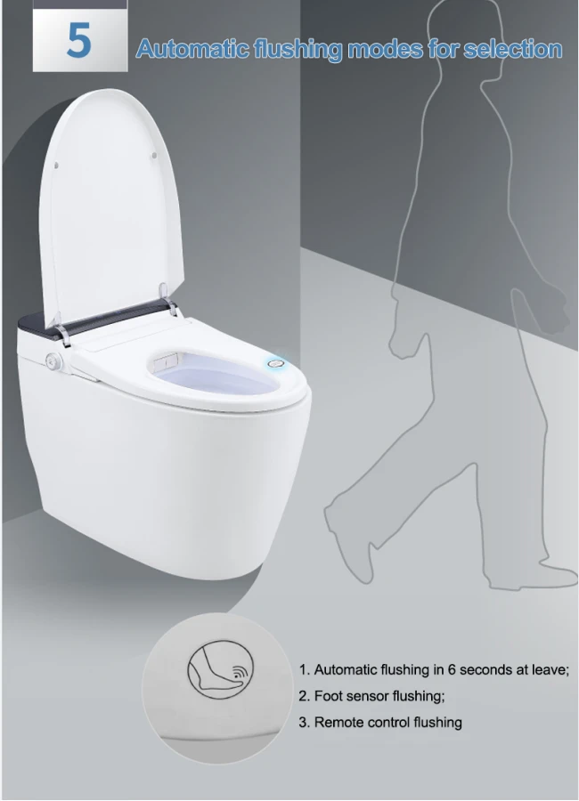 automatic bidet toilet flushing modes automatic bidet toilet flushing modes