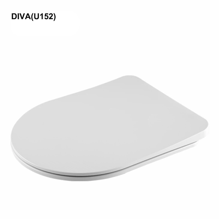 D Shape Soft Close Toilet Seat Top Fix Engsel