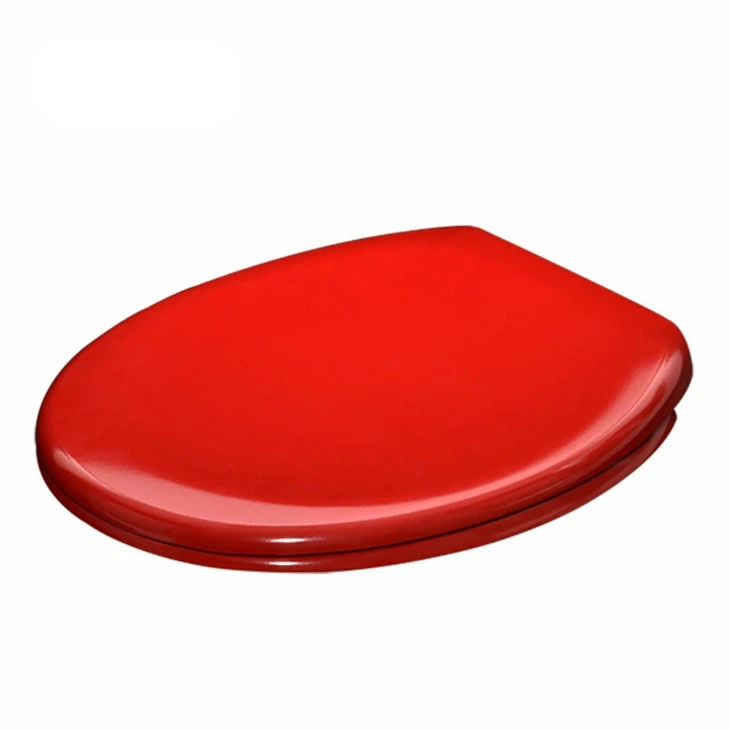 Kursi toilet Tutup Soft Merah