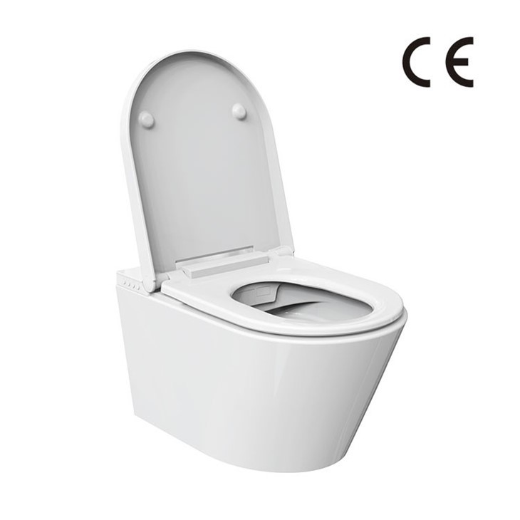 Toilet Tanpa Bingkai Dengan Bidet