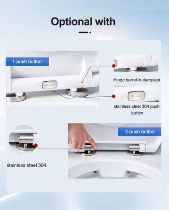 top fastening toilet seat hinge top fastening toilet seat hinge